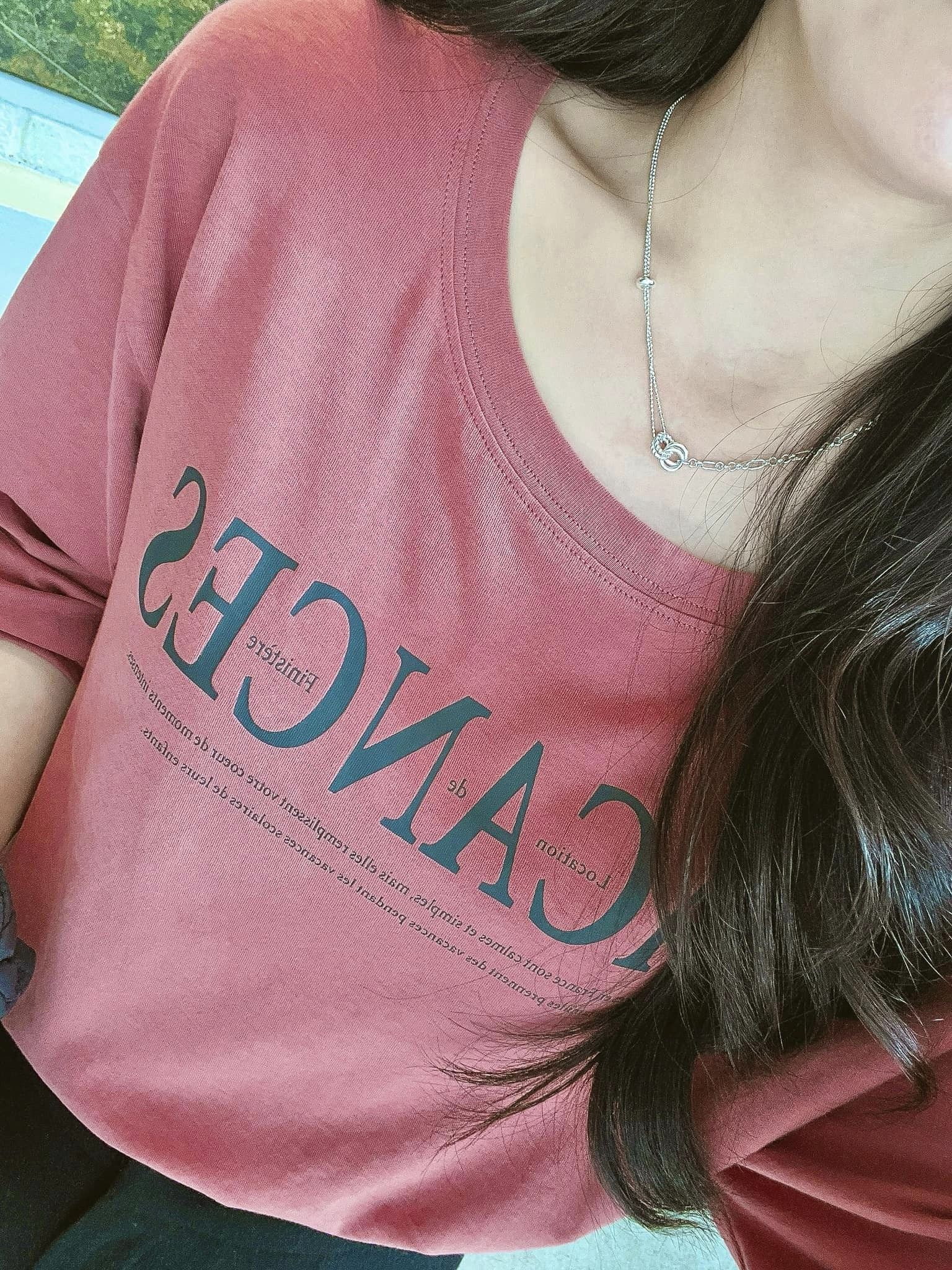 漂亮歐膩VACANCES印字TEE