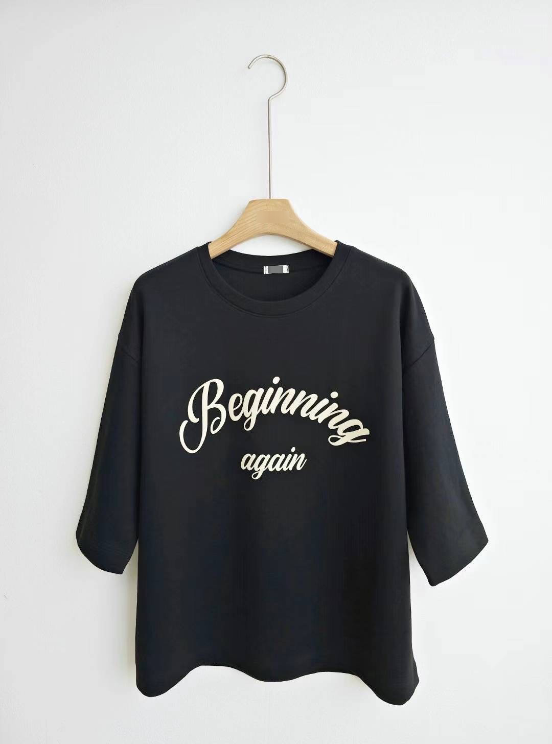 休閒Begining again大學TEE