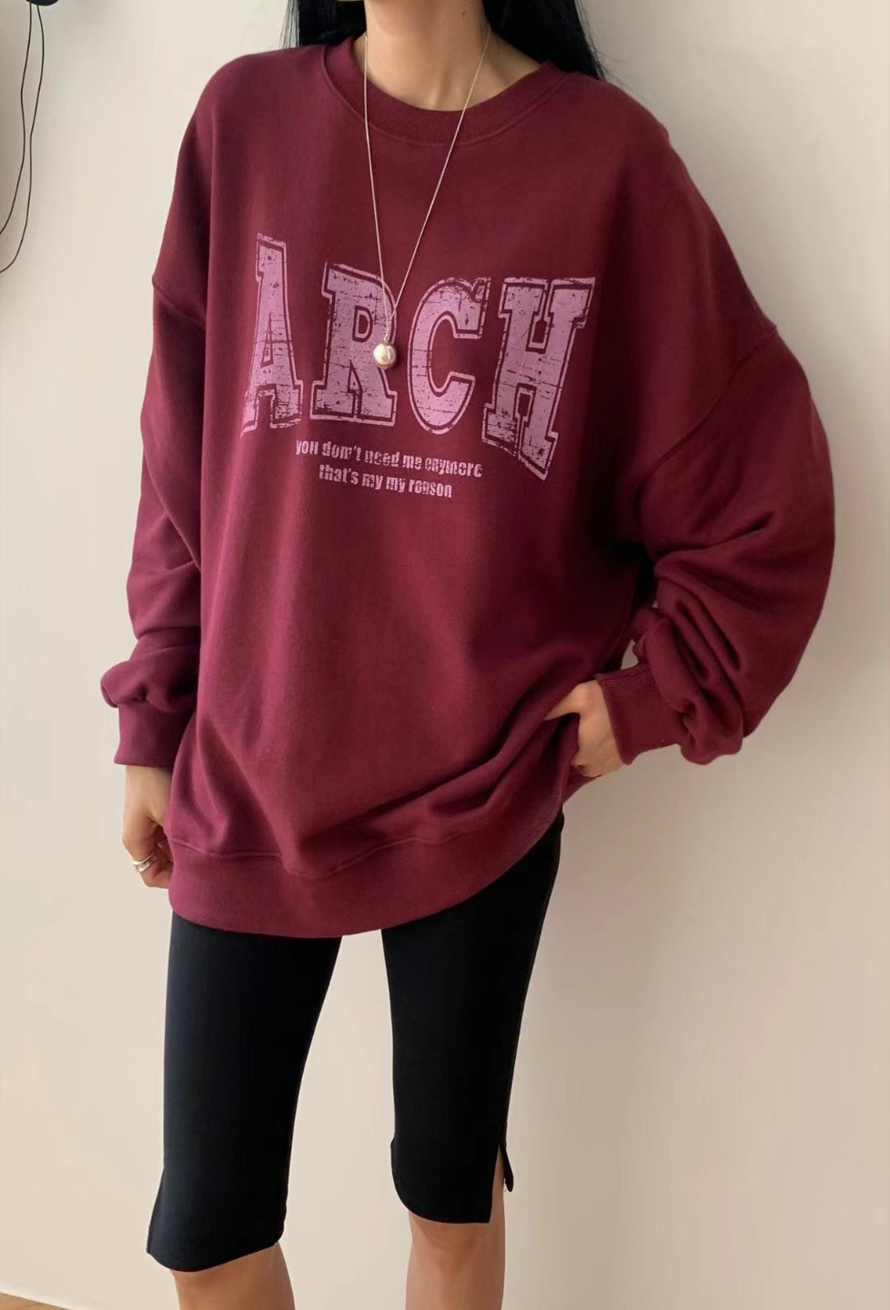 B04.美式ARCH休閒大學TEE