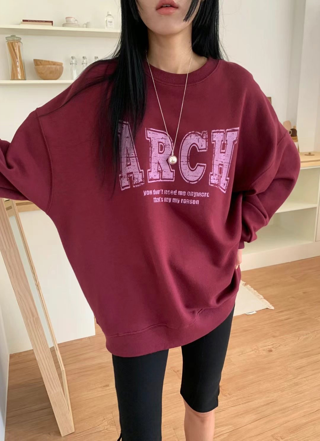 B04.美式ARCH休閒大學TEE