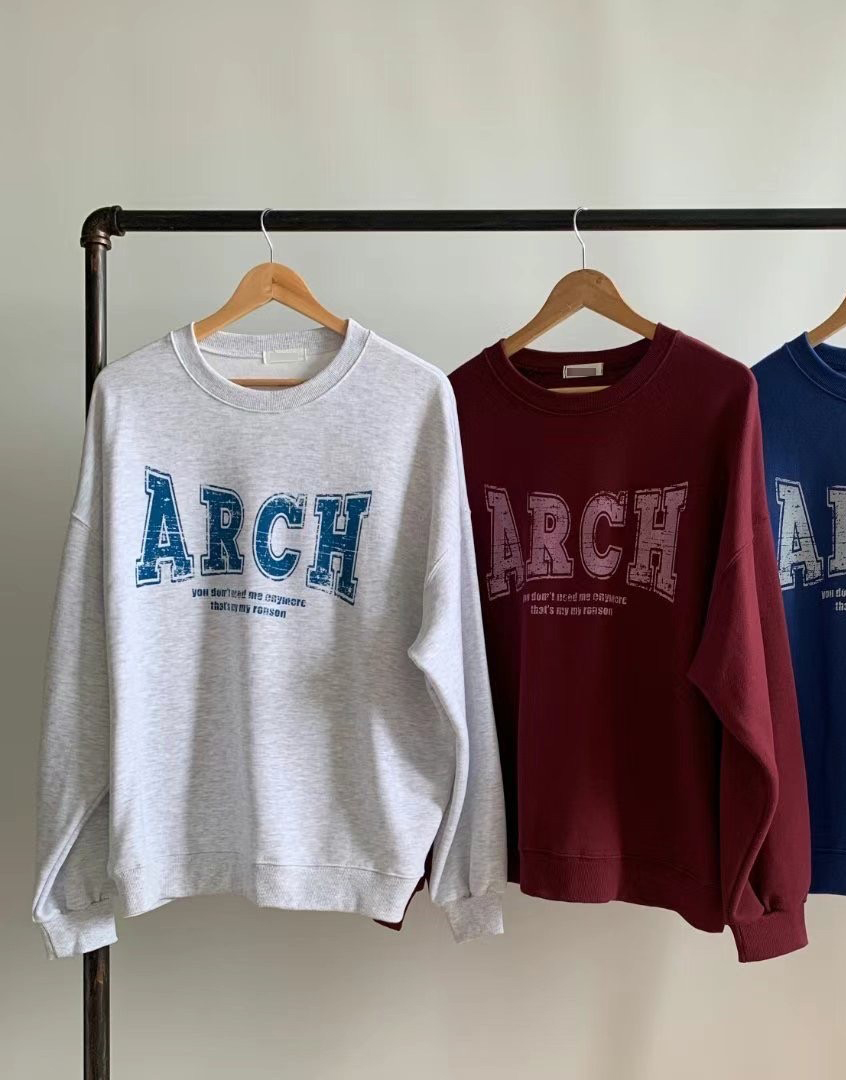 B04.美式ARCH休閒大學TEE