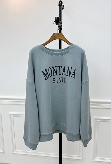 A09.女孩寬鬆MONTANA衛衣Tee