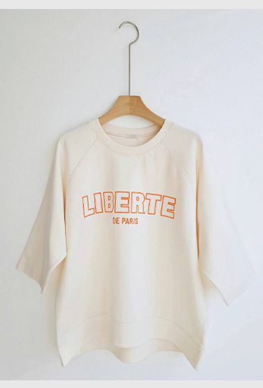 A01.刺繡拉克蘭LIBERTE大學TEE