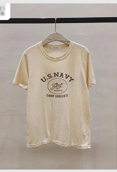 卜派家U.S.NAVY圖案TEE