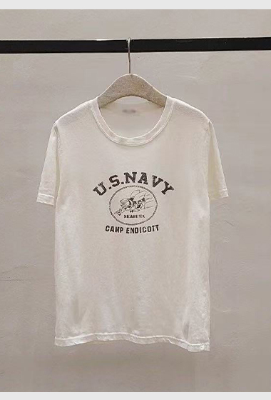 卜派家U.S.NAVY圖案TEE