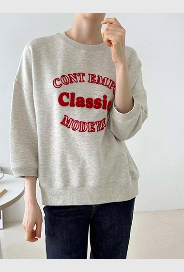 立體印字Classic休閒TEE
