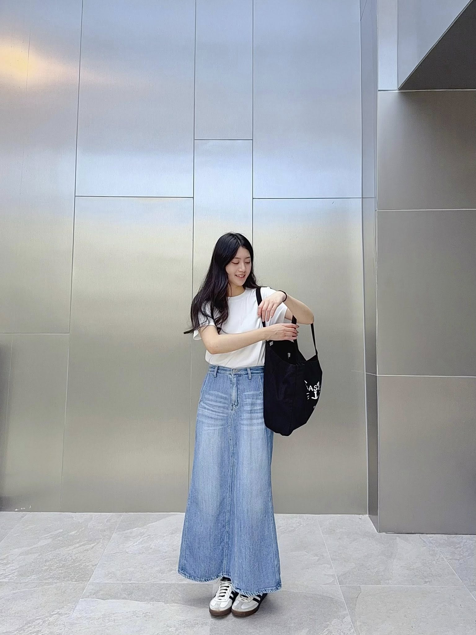 質感好搭彈性素面TEE