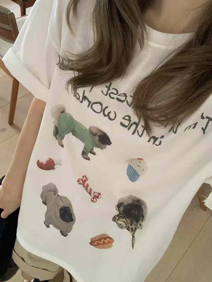 B13.逗趣可愛狗狗TEE