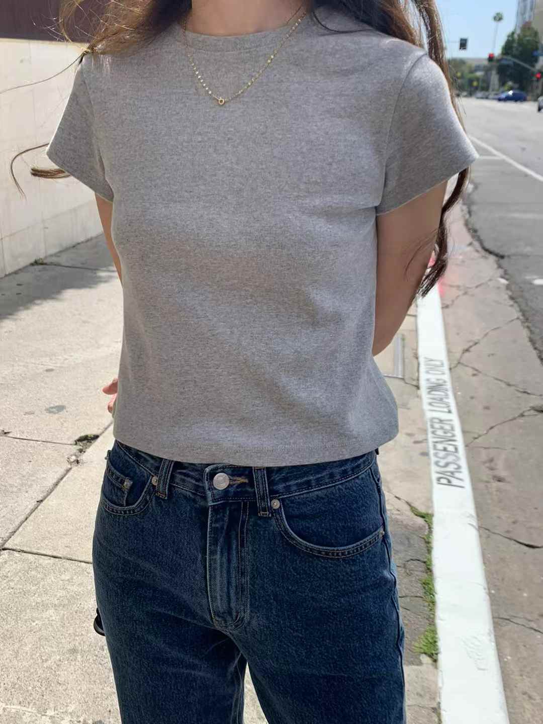 B88.顏值家自在百搭棉TEE