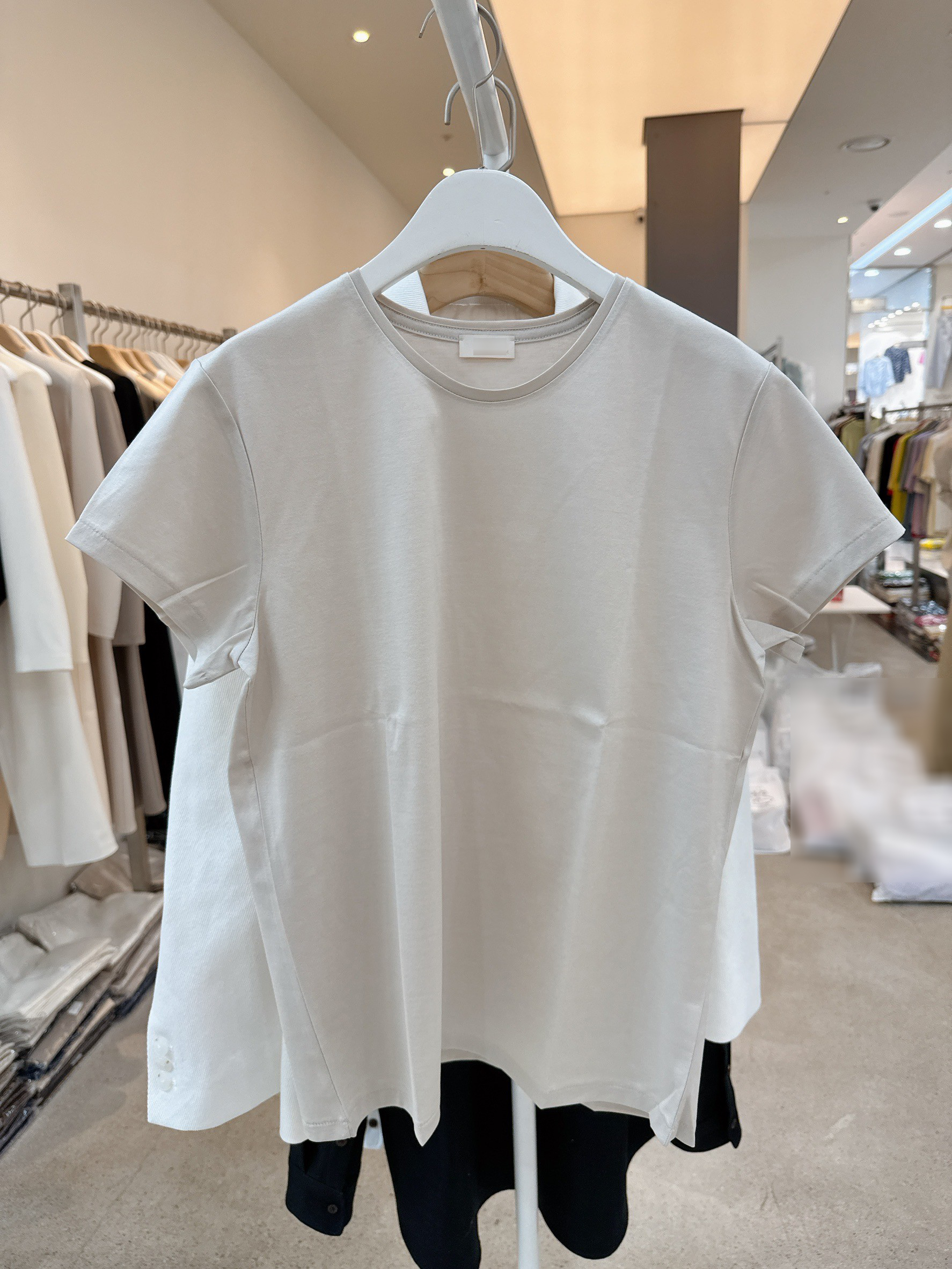 B107.衣櫃必備絲光棉基本TEE