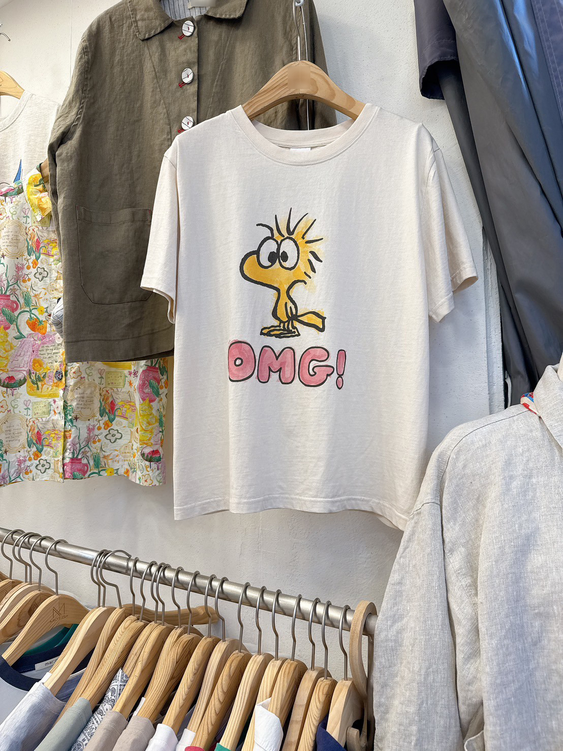 A101.俏皮OMG塗鴉卡通TEE