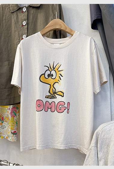 A101.俏皮OMG塗鴉卡通TEE
