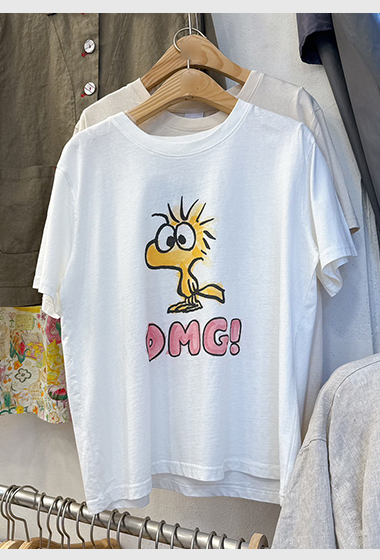 A101.俏皮OMG塗鴉卡通TEE