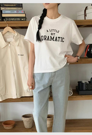 A65.美式DRAMATIC字TEE