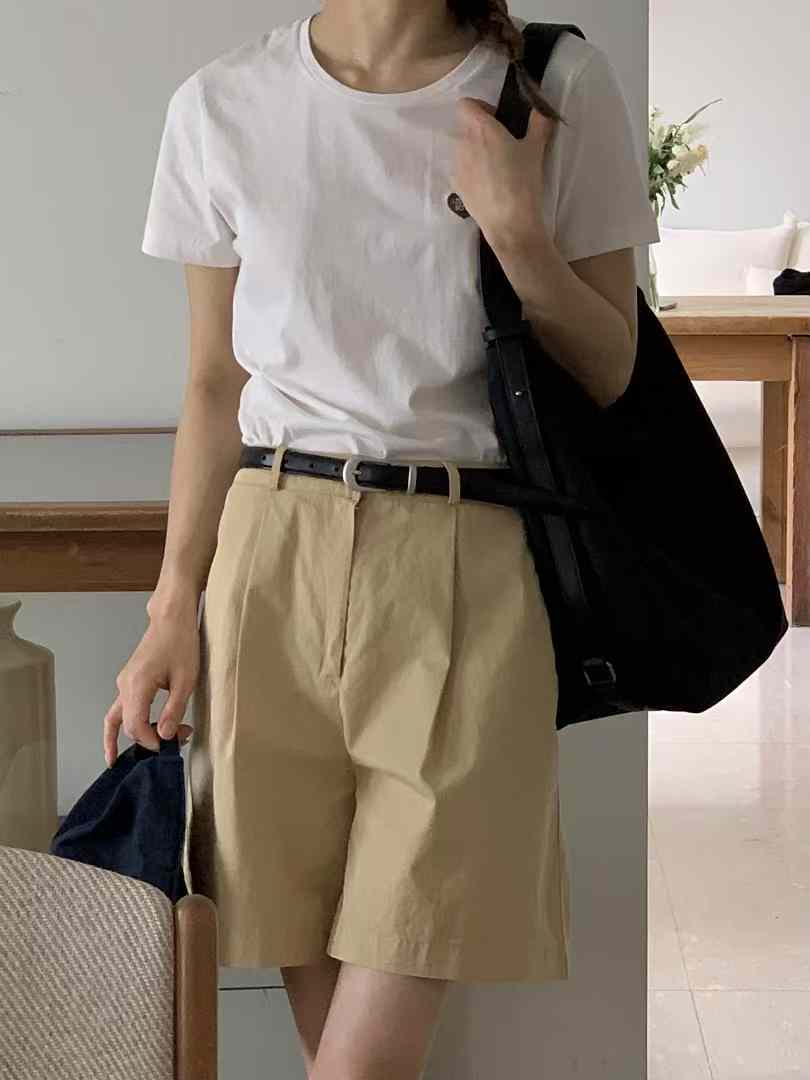 A103.小愛心裝飾短TEE