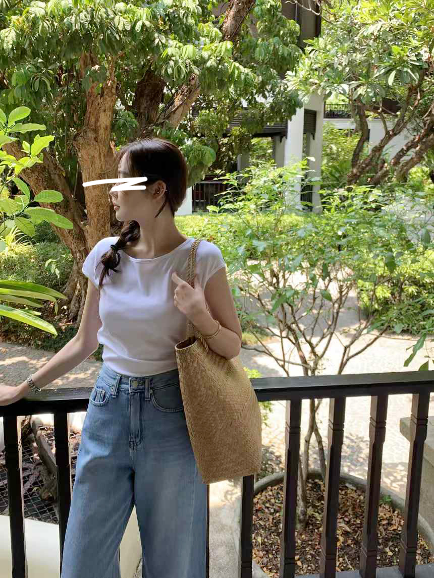 B07.兩面穿圓領顯瘦上衣
