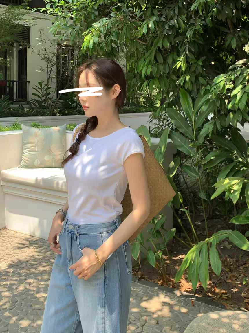 B07.兩面穿圓領顯瘦上衣