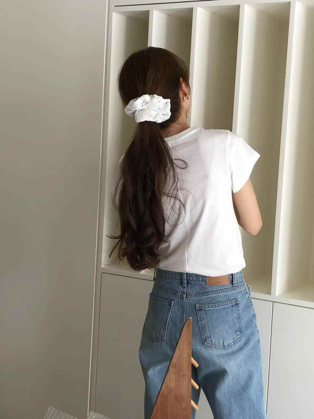 A23.顏值家莫代爾混棉顯瘦短TEE