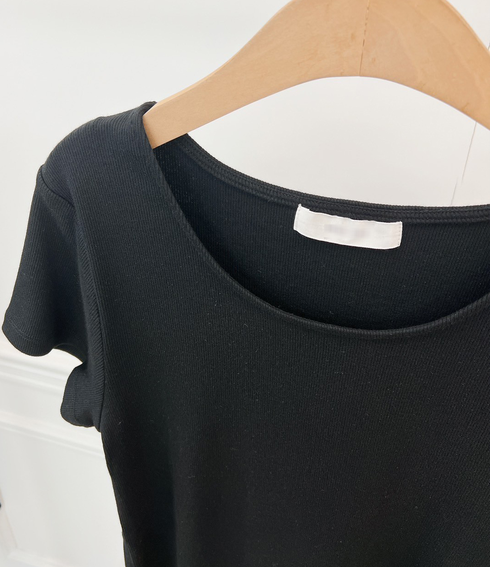 A07.百搭女孩彈性纖瘦TEE