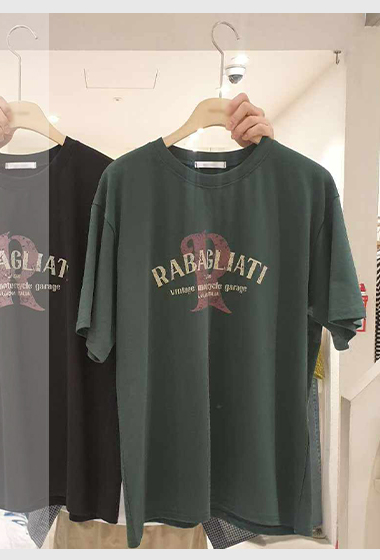 A58.小臉歐膩重點R印字TEE