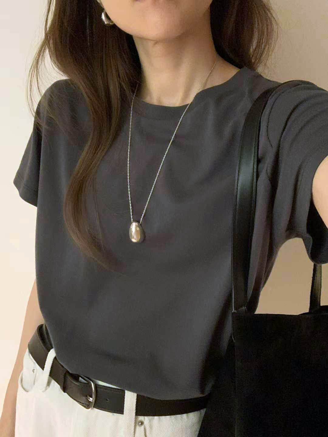 A104.顏值家女孩初秋短袖TEE