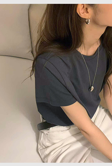 A104.顏值家女孩初秋短袖TEE