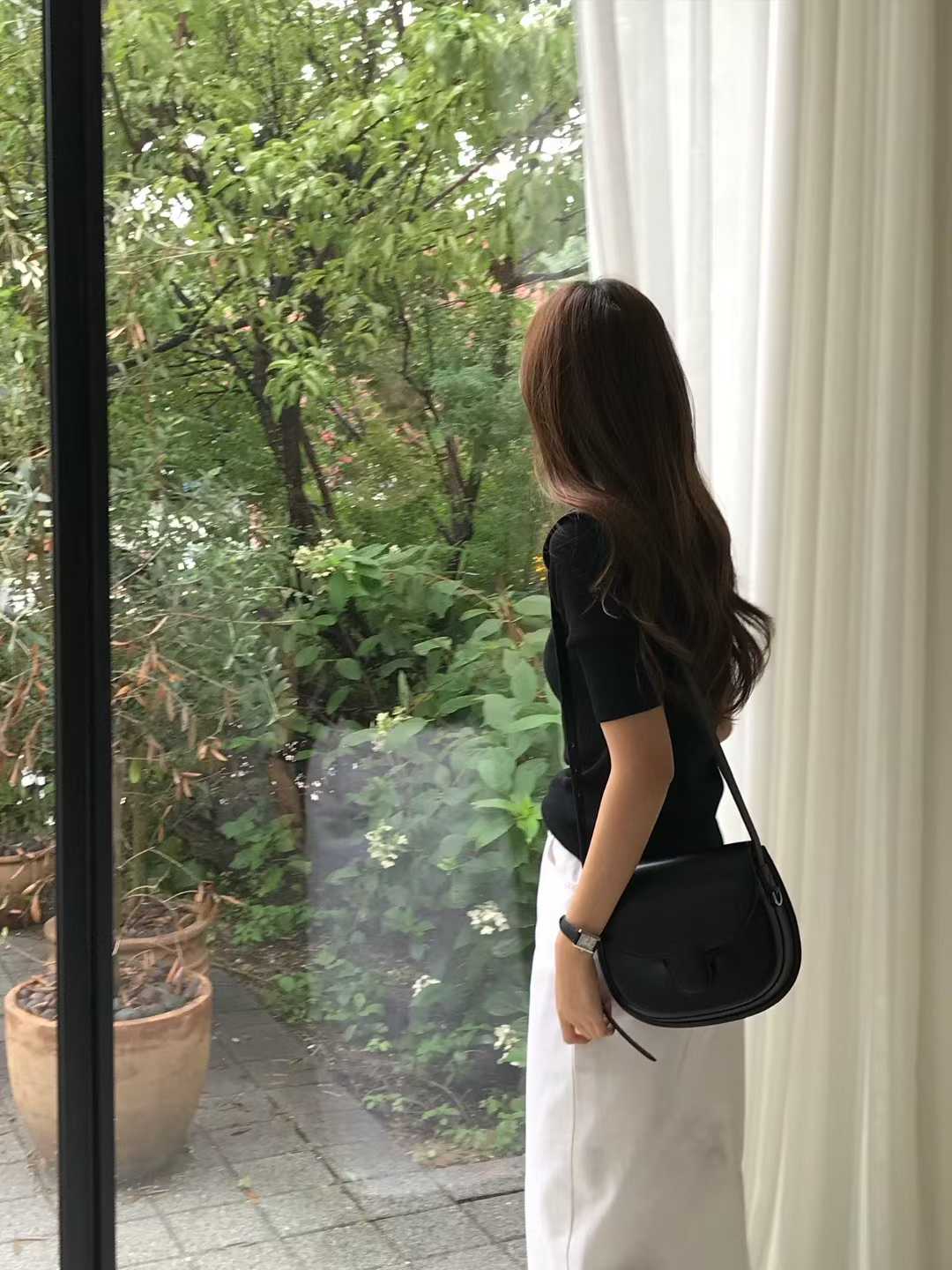 A92.推薦百搭羅紋彈性TEE