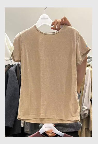 A11.質感家大地秋色短TEE
