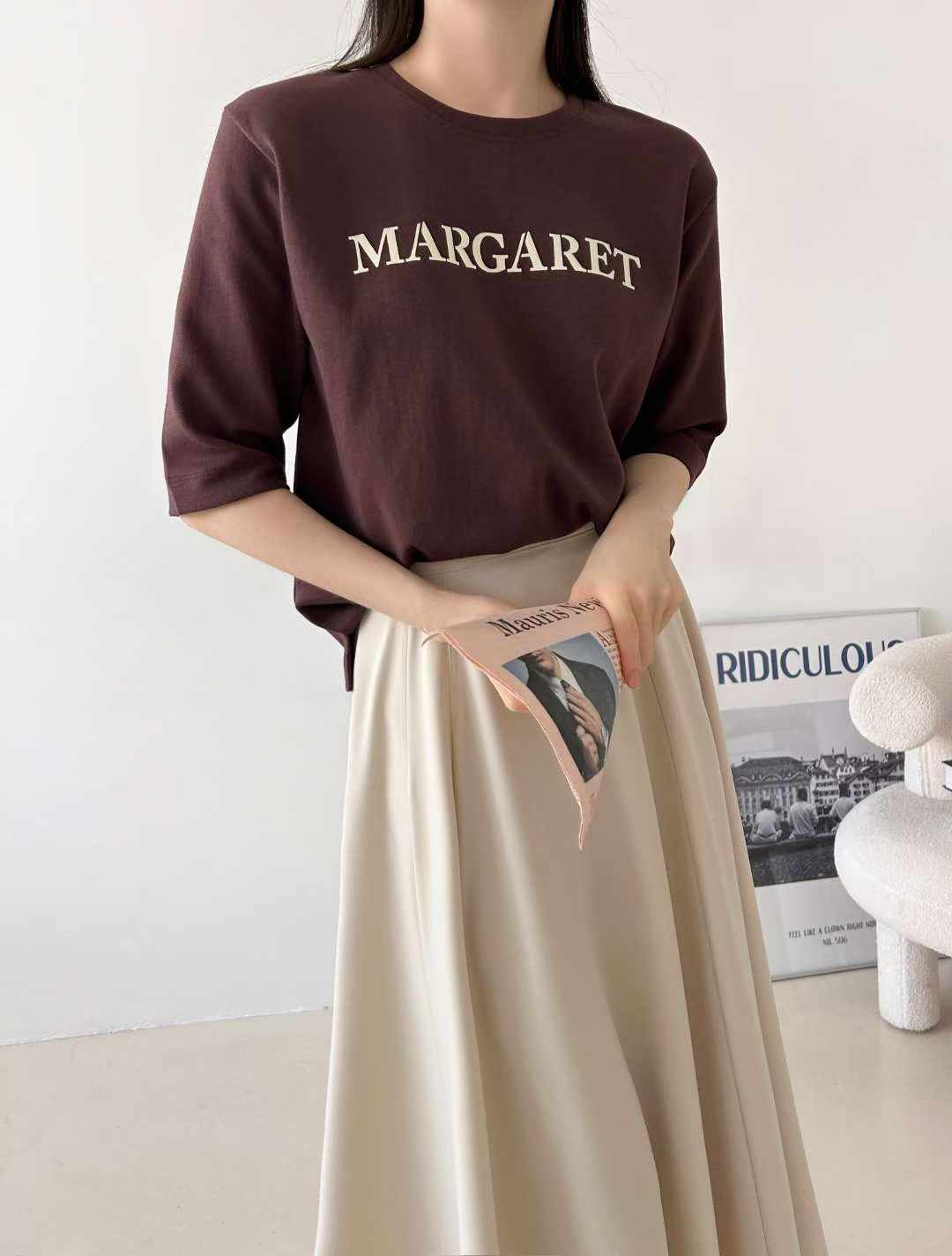 C22.秋韻MARGARET印字TEE