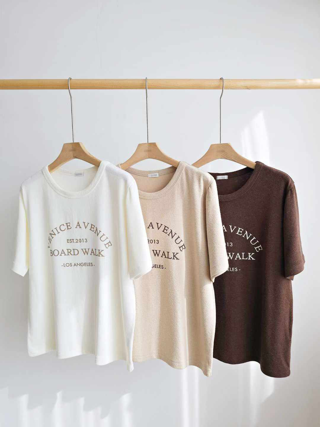 C30.韓國柔軟Q彈印字TEE
