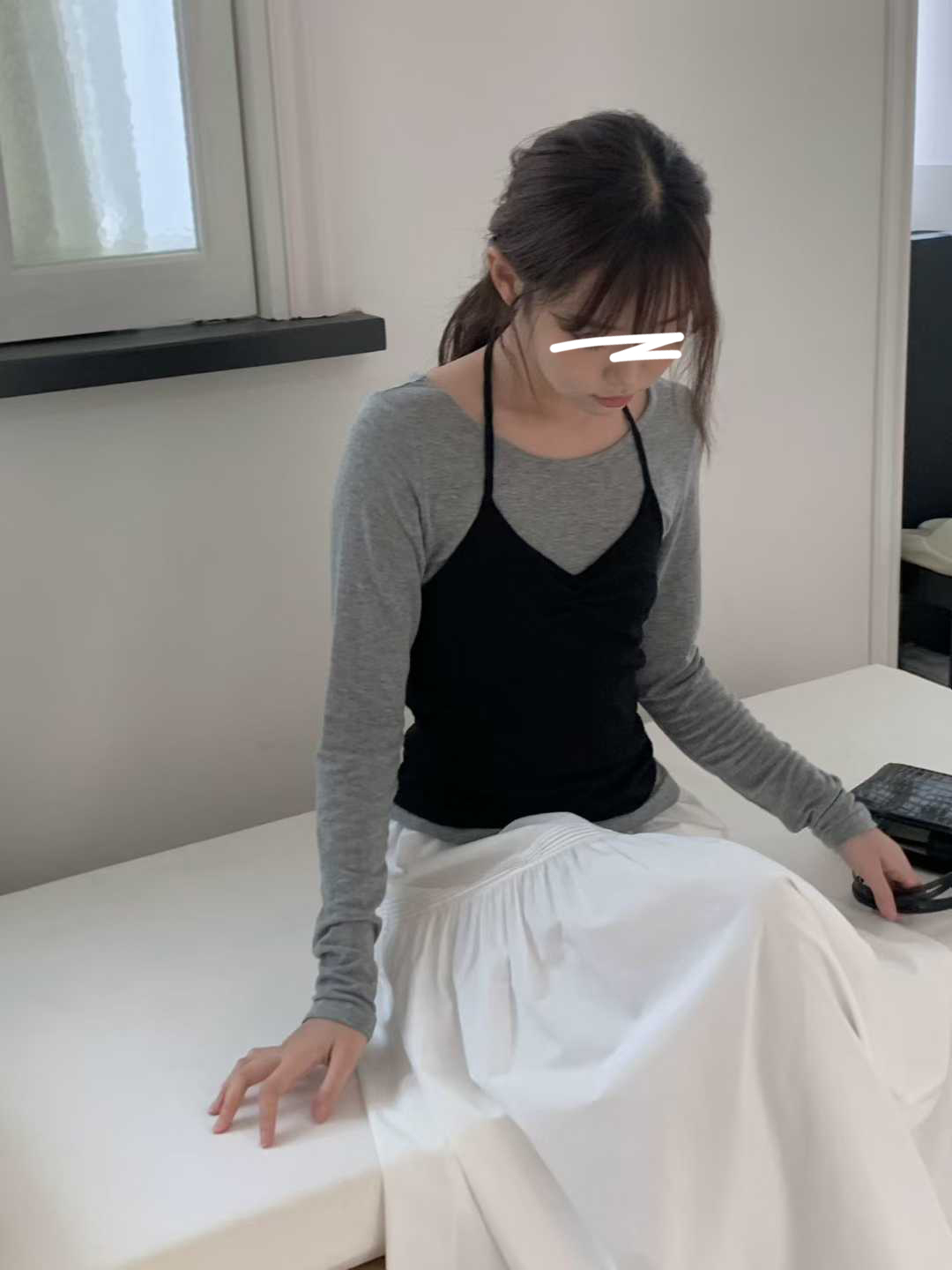 小V家純棉舒適內搭上衣