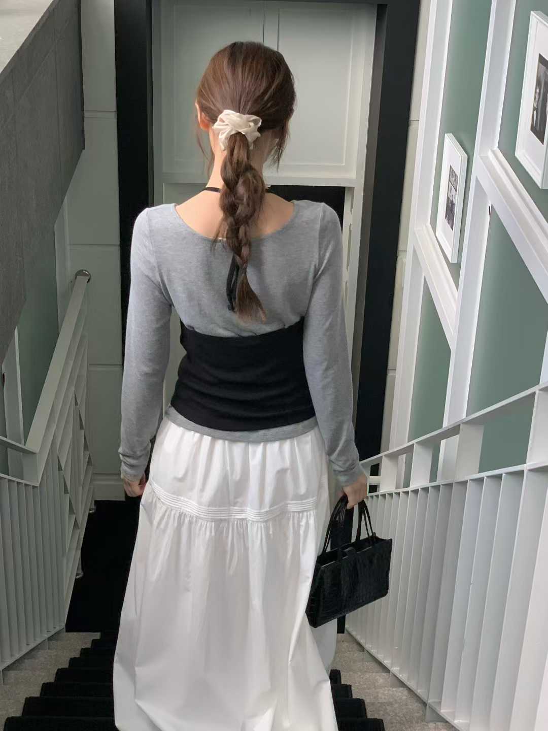 小V家純棉舒適內搭上衣