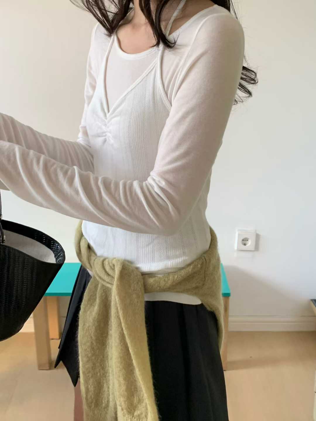 小V家純棉舒適內搭上衣