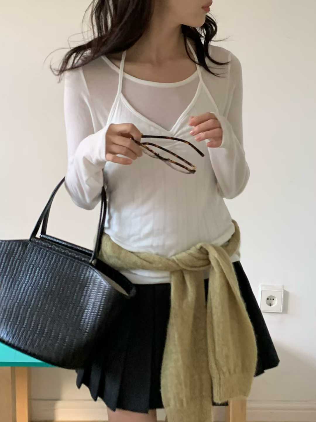 小V家純棉舒適內搭上衣