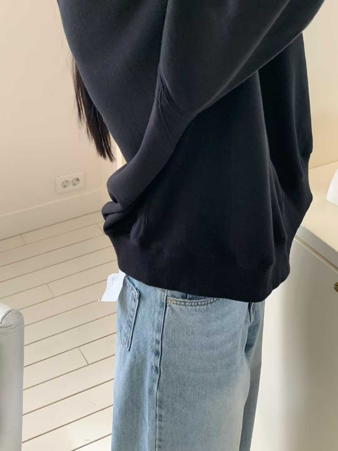纖瘦家顯瘦落肩圓領TEE