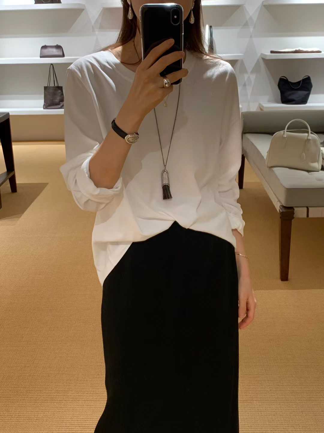 A10.顏值家基礎百搭長袖TEE