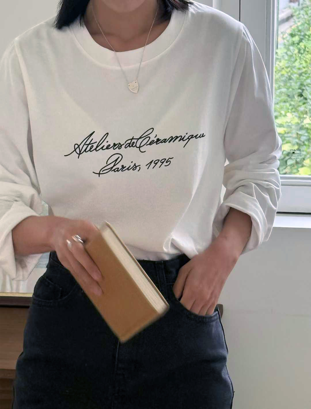 A13.休閒感1995印字TEE