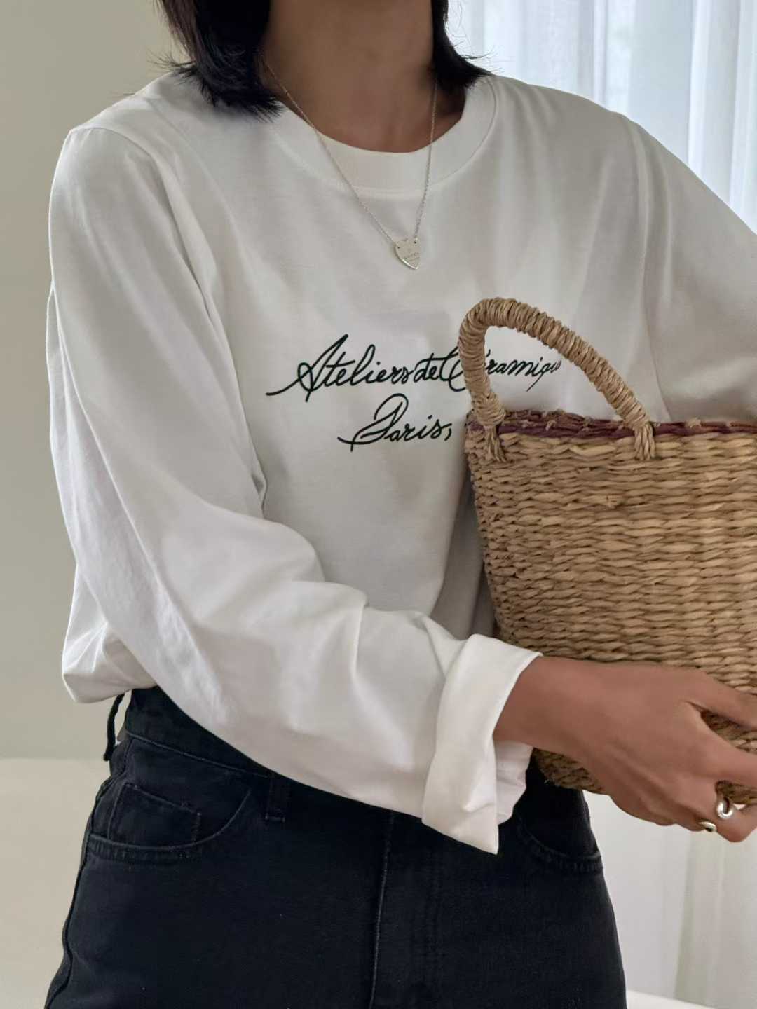 A13.休閒感1995印字TEE