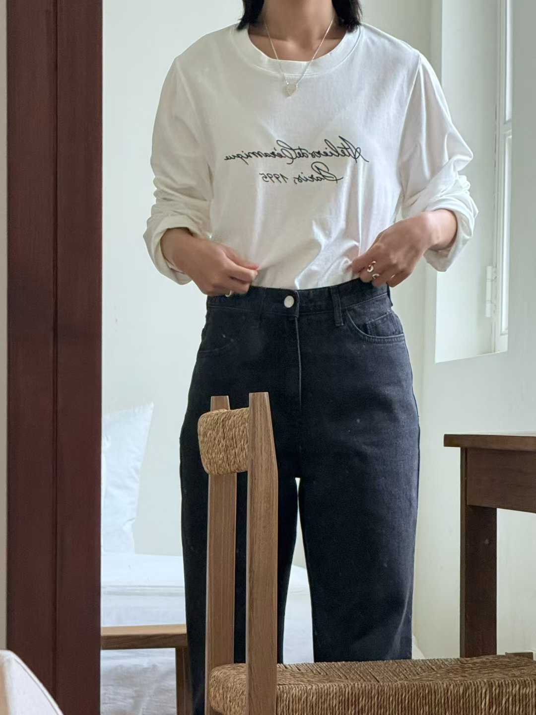 A13.休閒感1995印字TEE