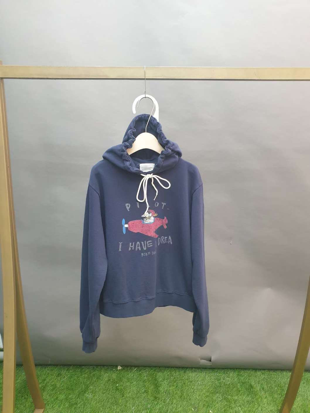 A09.卜派家卡通飛行員連帽TEE