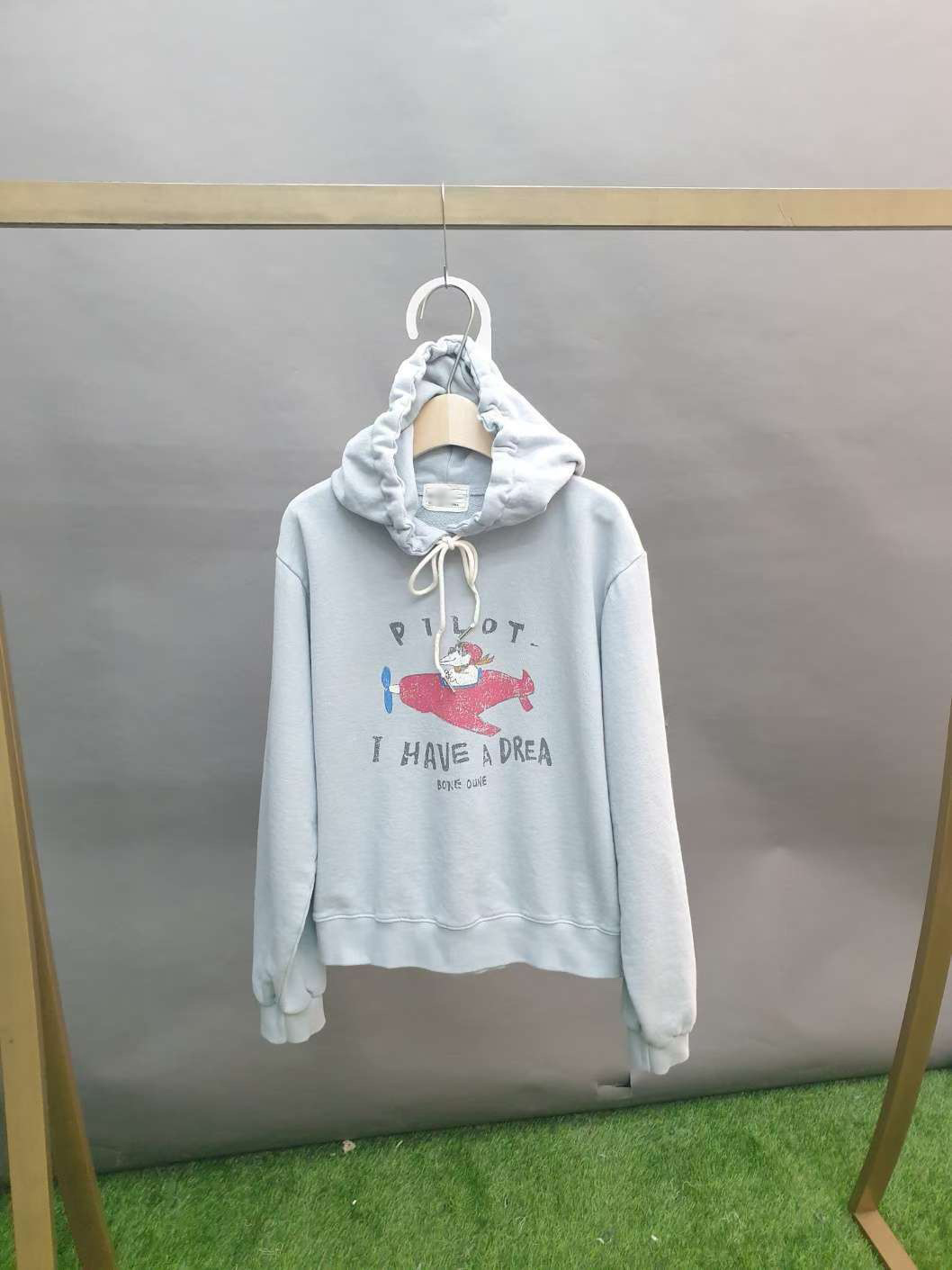 A09.卜派家卡通飛行員連帽TEE