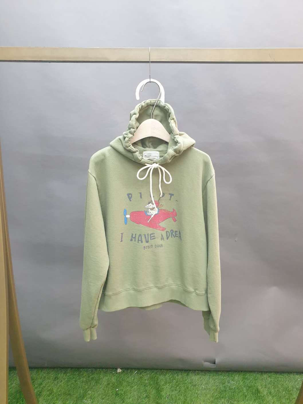 A09.卜派家卡通飛行員連帽TEE