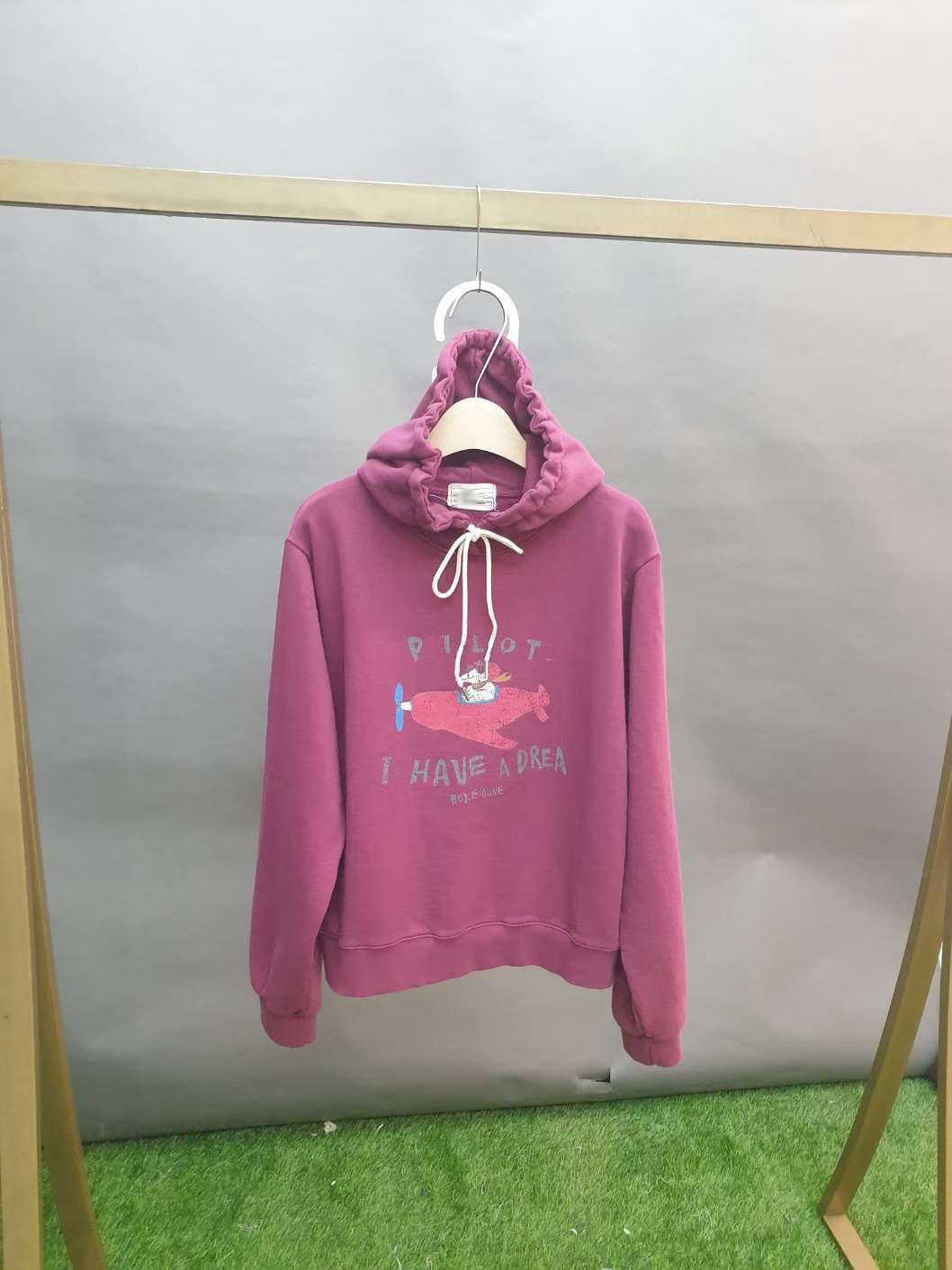 A09.卜派家卡通飛行員連帽TEE