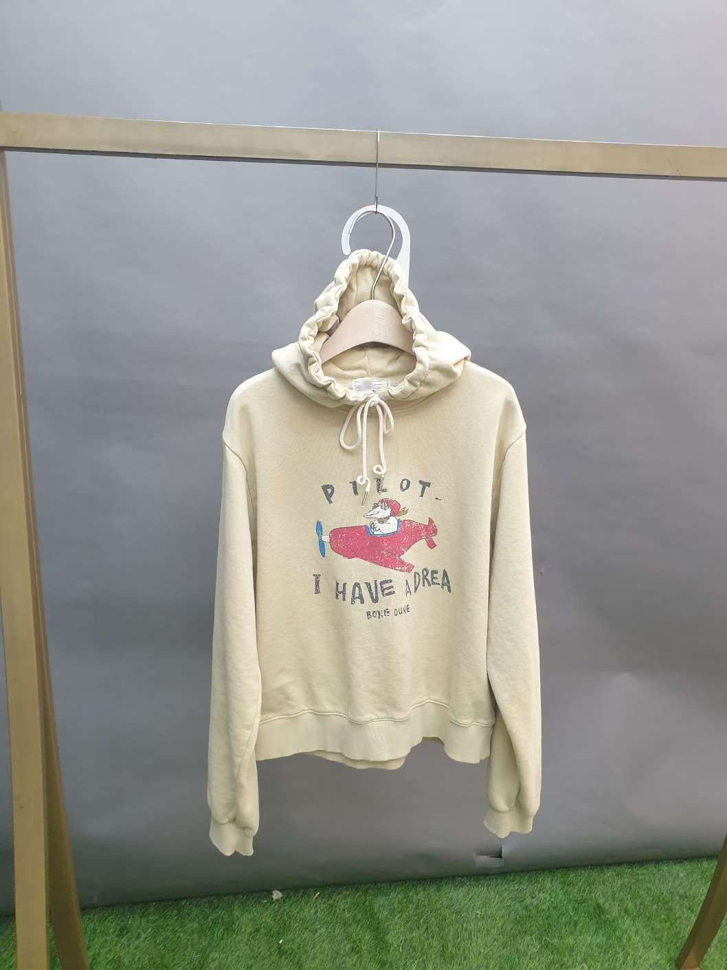 A09.卜派家卡通飛行員連帽TEE