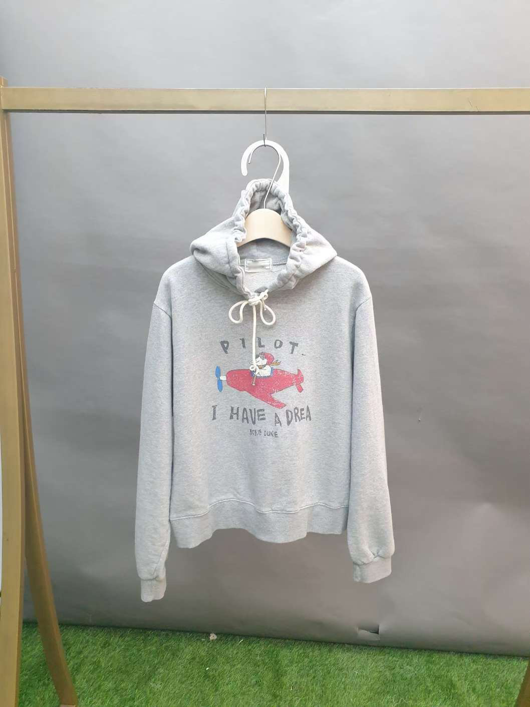 A09.卜派家卡通飛行員連帽TEE