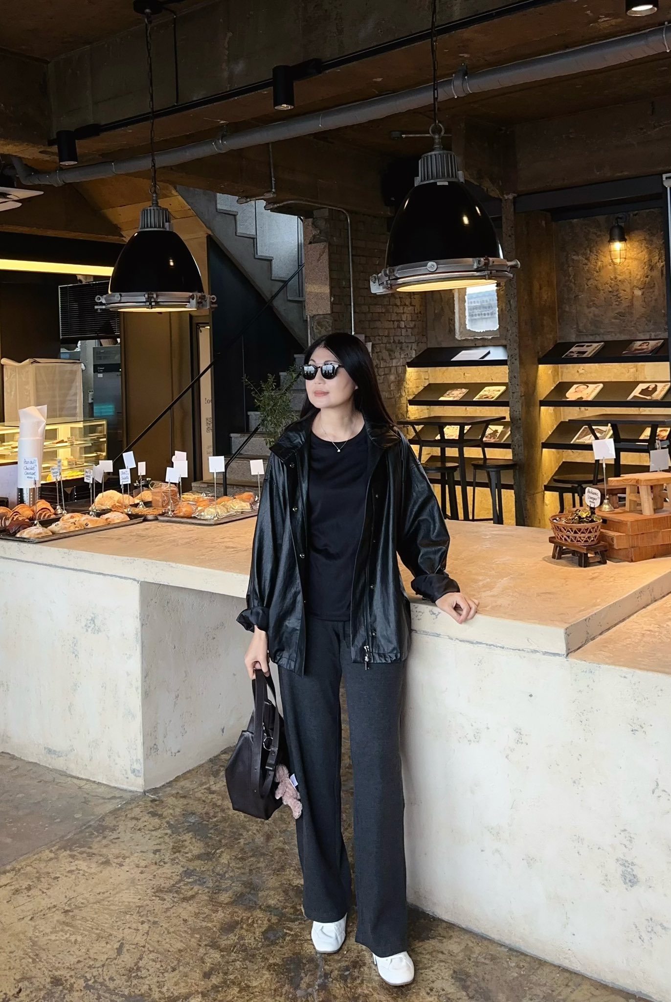 基本好搭圓領素色面膜TEE