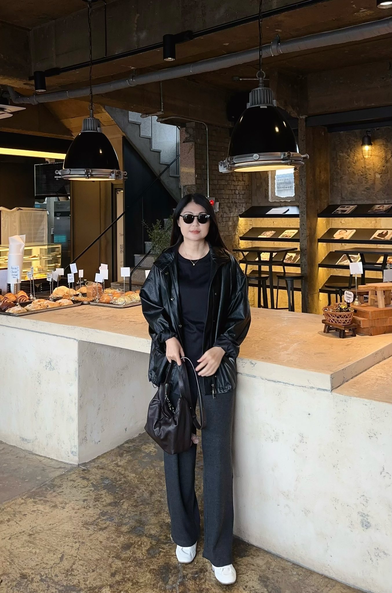 基本好搭圓領素色面膜TEE