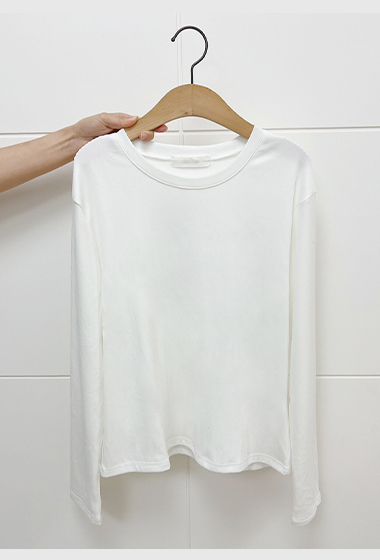 B11.基本好搭圓領素色TEE