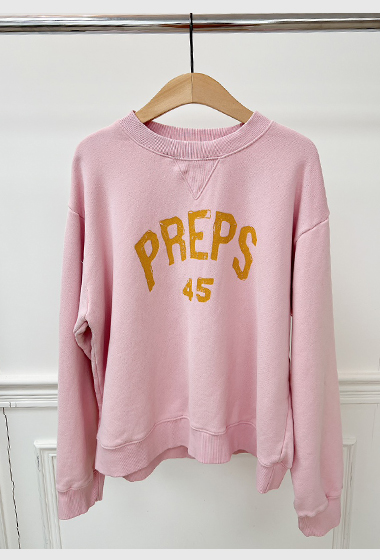 A26.卜派家PREPS45刷毛大學TEE