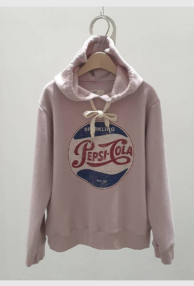 A27.卜派家復古百事可樂刷毛帽TEE